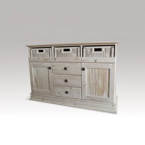 French Style 3 Basket 2D/3dr Comp