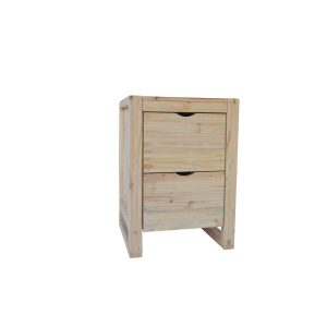 2Dr Square Line Pedestal