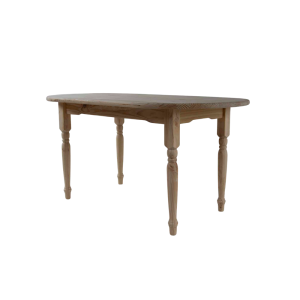 TB 1500x900 Oval Table Trn Leg R
