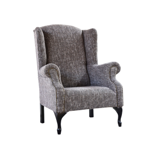 Wingback Chair Dark Brown