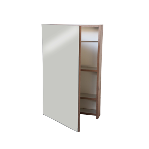 1 D Mirror Bathroom Cupb BH/WH