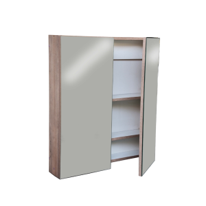 2 D Mirror Bathroom Cupb BH/WH